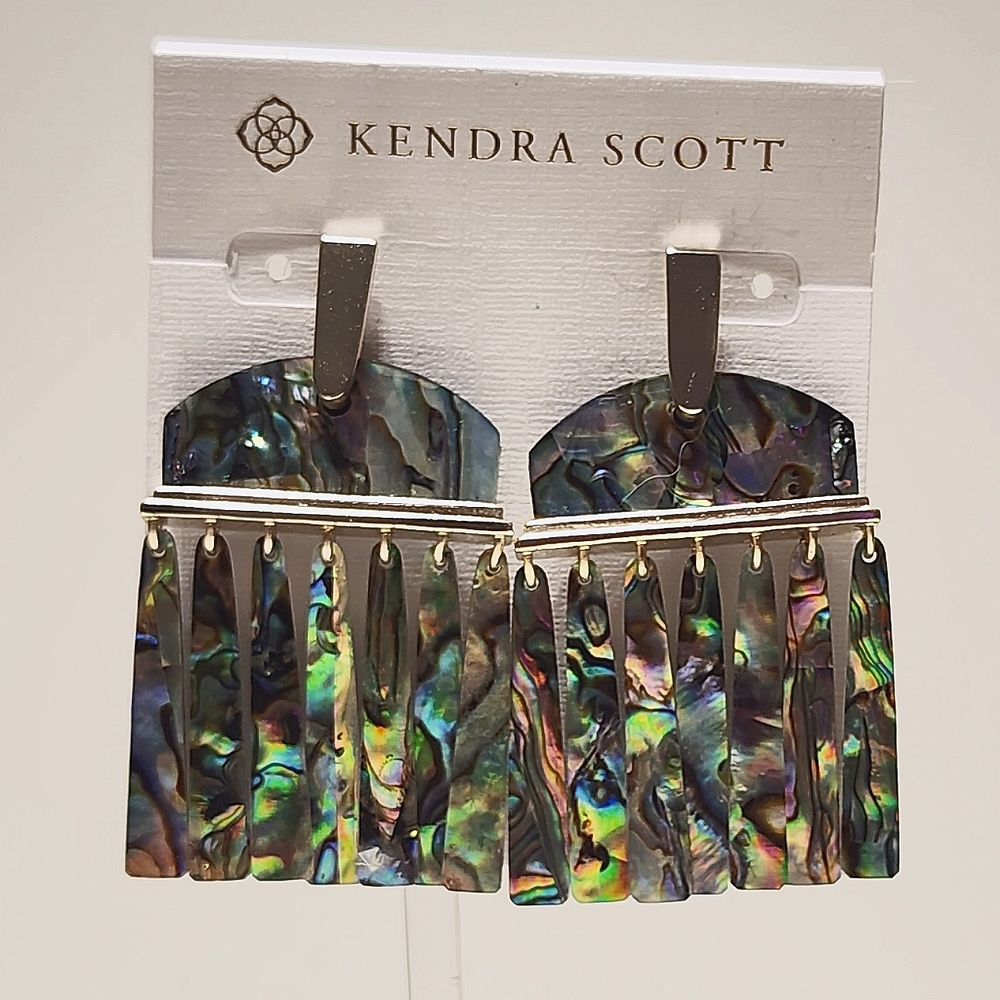 Kendra Scott Layne Abalone Dangle Earrings